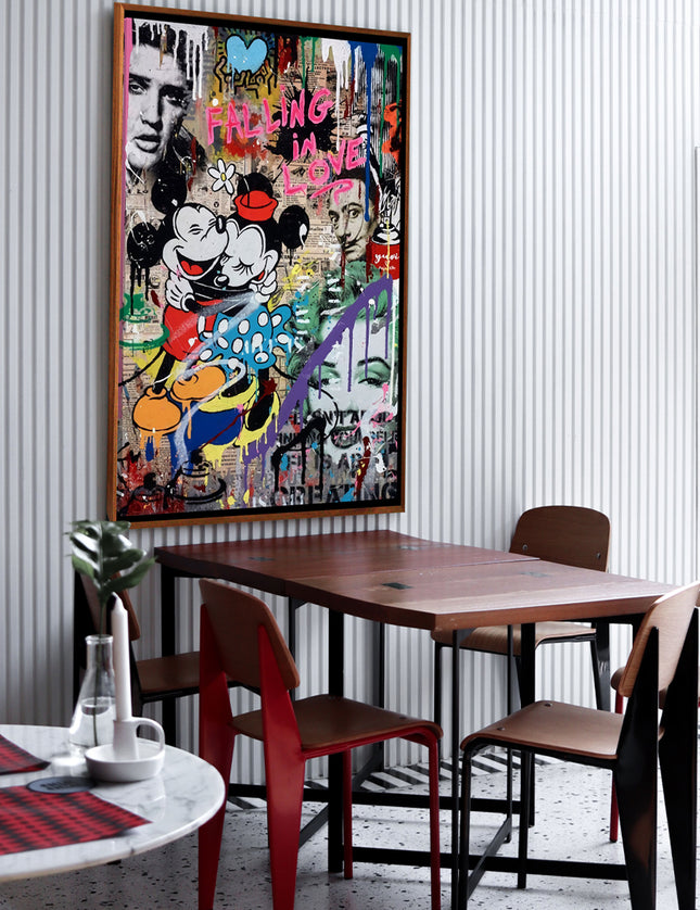 CUADRO FALLING IN LOVE - 126 X 86 CM