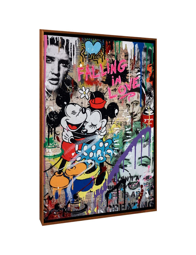 CUADRO FALLING IN LOVE - 126 X 86 CM