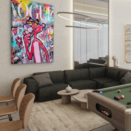 CUADRO VOGUE PANTHER - 166 X 126 CM