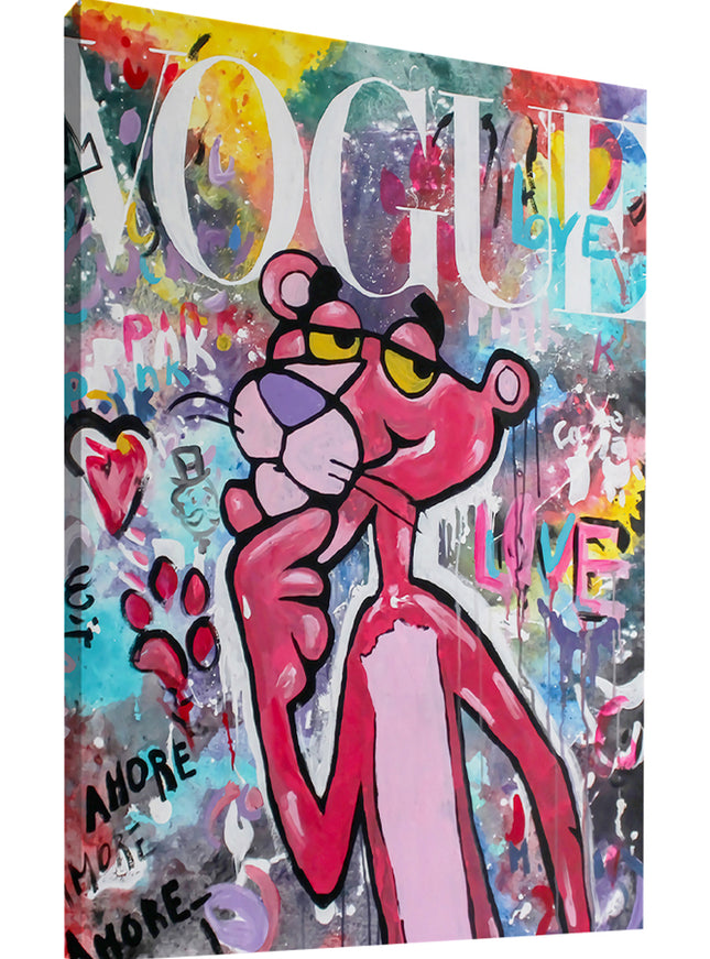 CUADRO VOGUE PANTHER - 166 X 126 CM