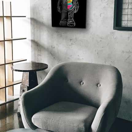 CUADRO ZOMBIE MOUSE 1 - 41 X 26 CM