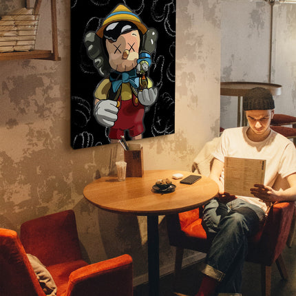 CUADRO PINOCCHIO - 86 X 56 CM