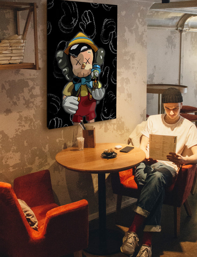 CUADRO PINOCCHIO - 86 X 56 CM