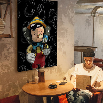 CUADRO PINOCCHIO - 86 X 56 CM