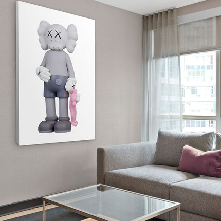 CUADRO WHITE MOUSE - 126 X 86 CM