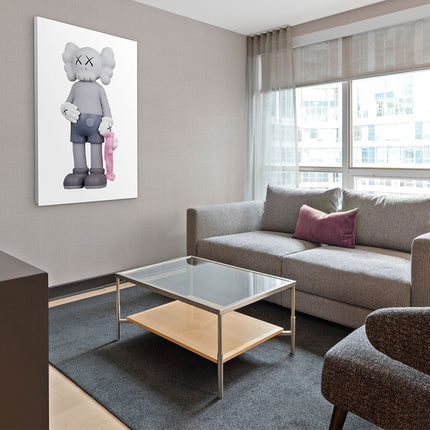 CUADRO WHITE MOUSE - 126 X 86 CM