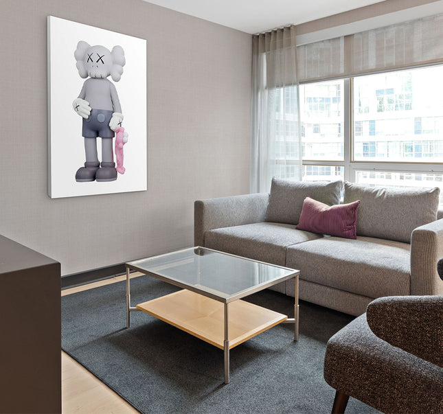 CUADRO WHITE MOUSE - 126 X 86 CM