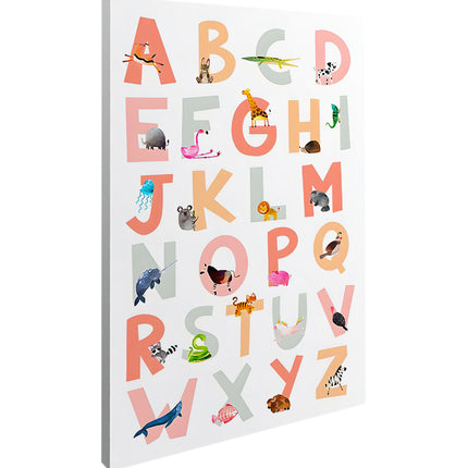 ANIMALS ALPHABET - 86 X 56 CM