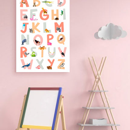ANIMALS ALPHABET - 86 X 56 CM