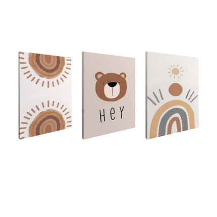 SET DE CUADROS HEY 3 PZAS