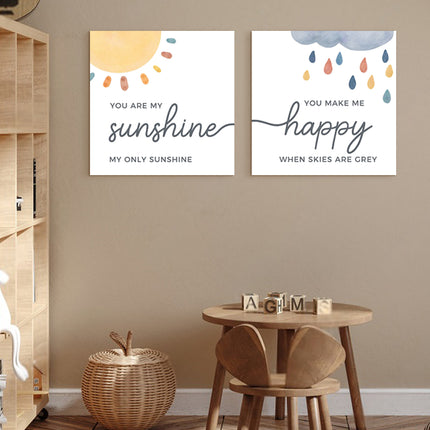 SET DE CUADROS MY SUNSHINE 2 PZAS