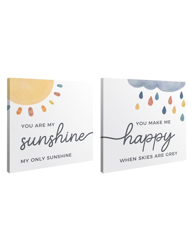 SET DE CUADROS MY SUNSHINE 2 PZAS