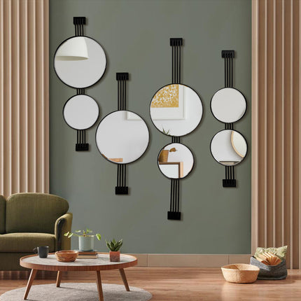 SET ESPEJOS SANTI LAMAN 4 PZAS