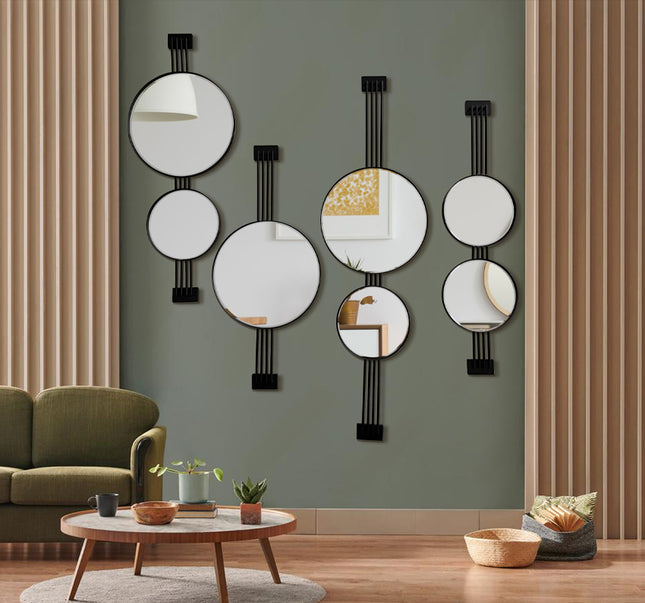 SET ESPEJOS SANTI LAMAN 4 PZAS