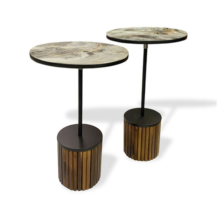 SET MESAS LATERALES DE PAROTA "SARAH" 2 PZAS