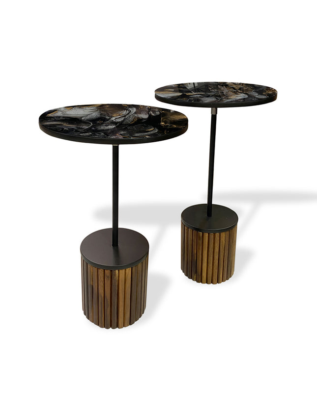 SET MESAS LATERALES DE PAROTA "SARAH" 2 PZAS