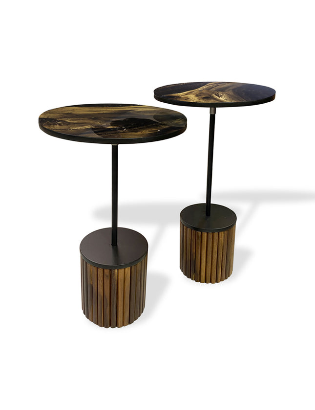 SET MESAS LATERALES DE PAROTA "SARAH" 2 PZAS