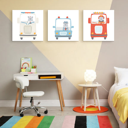 SET DE CUADROS SAFE PATROL 3 PZAS