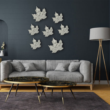 SET HOJAS MAPLE 7 PZAS