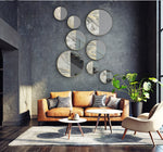SET TANGENTES RESINA + ESPEJO 8 PZAS