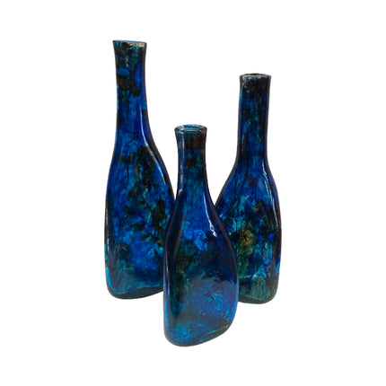 SET JARRONES TRIANGULAR 3 PZAS