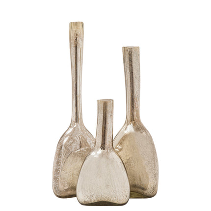 SET JARRONES TRIANGULAR 3 PZAS