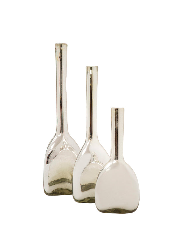 SET JARRONES TRIANGULAR 3 PZAS