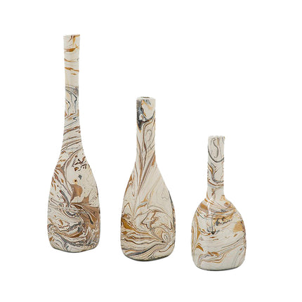 SET JARRONES TRIANGULAR 3 PZAS