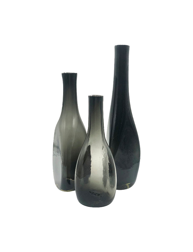 SET JARRONES TRIANGULAR 3 PZAS