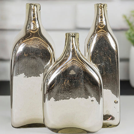 JGO JARRÓN TRIANGULAR RECTANGULAR T. ESPEJO 3 PZAS