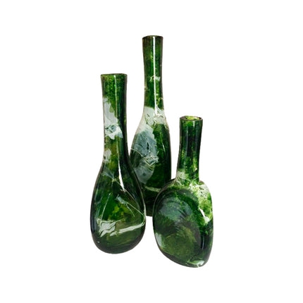 SET JARRONES TRIANGULAR 3 PZAS