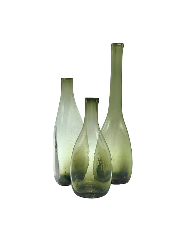 SET JARRONES TRIANGULAR 3 PZAS