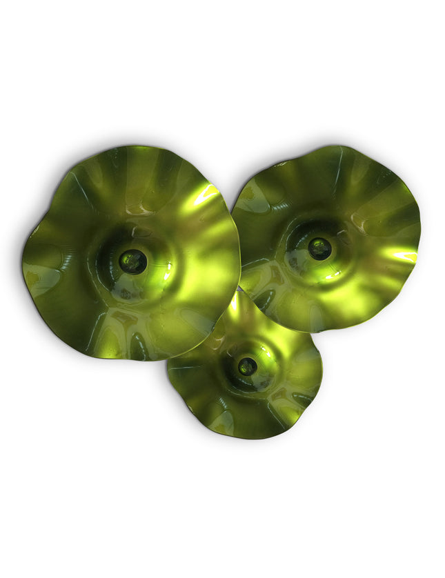 JGO PLATÓN ONDULADO VERDE MANZANA SÓLIDO