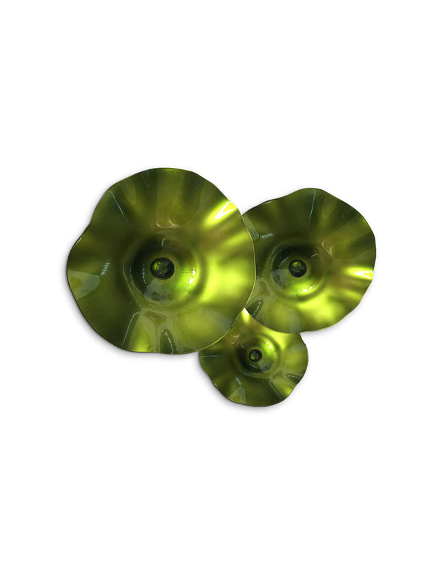 JGO PLATÓN ONDULADO VERDE MANZANA SÓLIDO