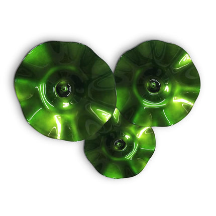 JGO PLATÓN ONDULADO VERDE SÓLIDO