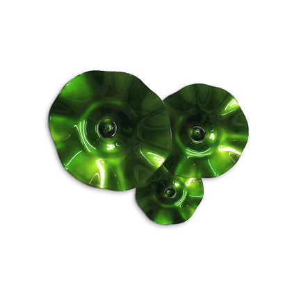 JGO PLATÓN ONDULADO VERDE SÓLIDO