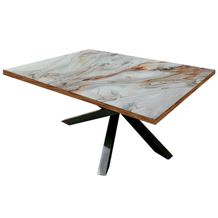 MESA COMEDOR DENVER 110X180 CM C/CUBRECANTO SIN SILLAS