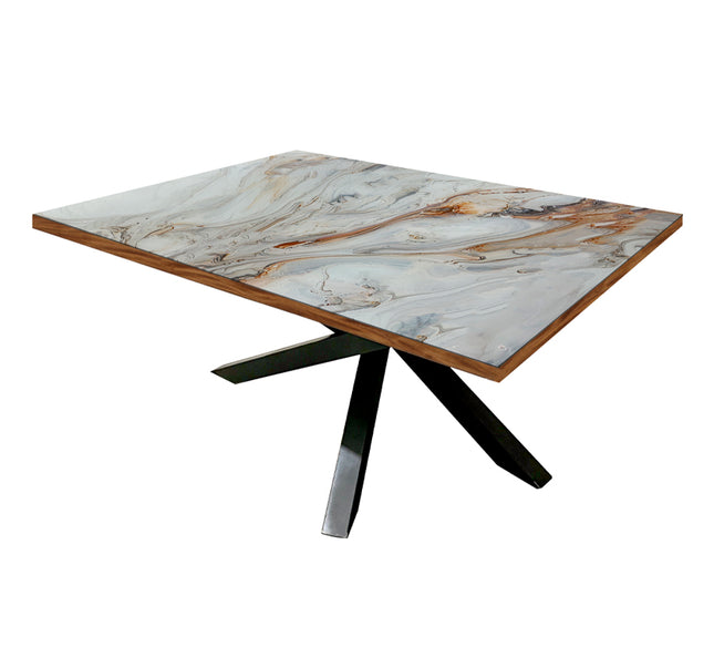 MESA COMEDOR DENVER 110X180 CM C/CUBRECANTO SIN SILLAS