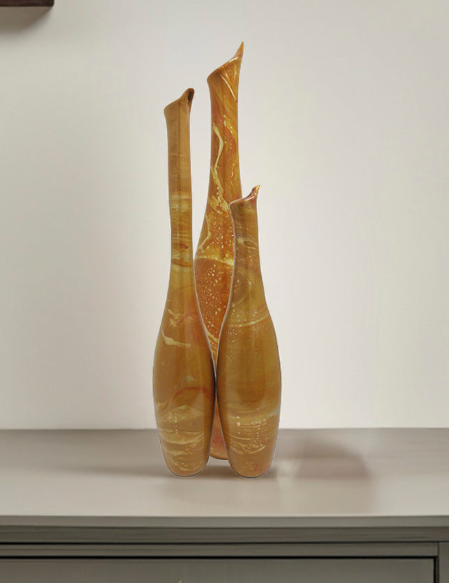 SET JGO VIOLETERO C/LABIO 3 PIEZAS ARK NARANJA