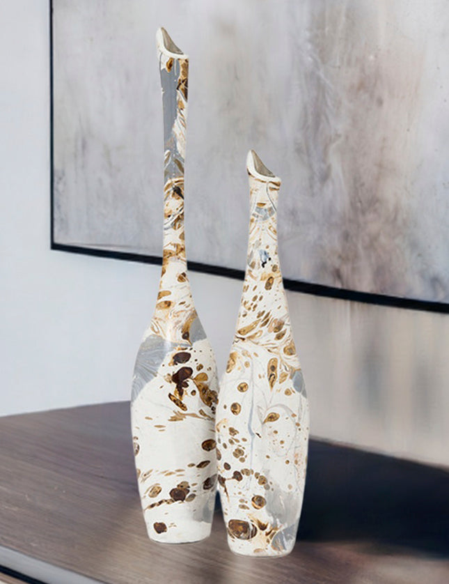 JGO JARRÓN VIOLETERO C/LABIO 2 PZAS