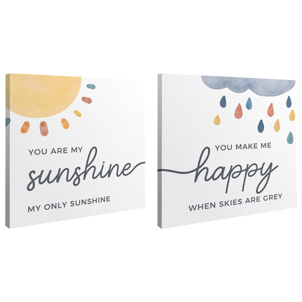 SET DE CUADROS MY SUNSHINE 2 PZAS
