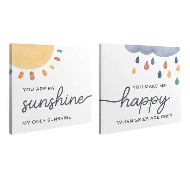 SET DE CUADROS MY SUNSHINE 2 PZAS