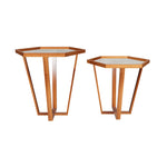 SET MESAS HEXAGONAL 2 PZAS