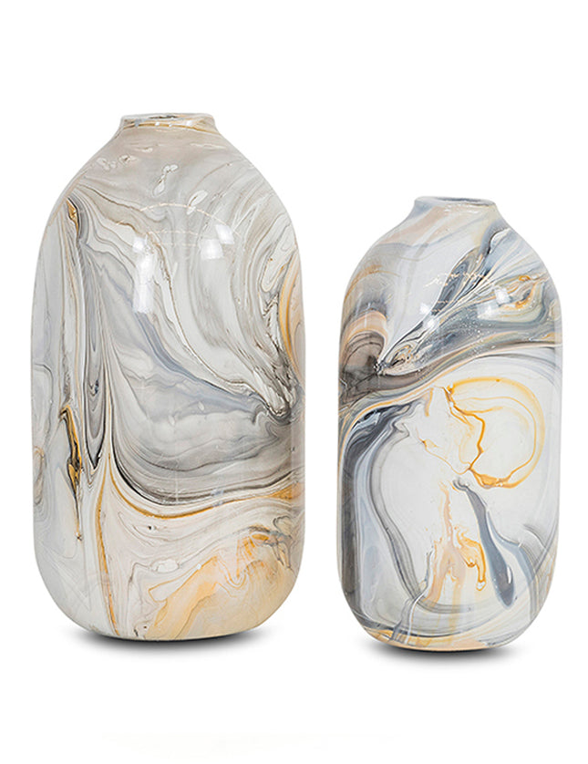 SET JARRONES BALA 2 PZAS