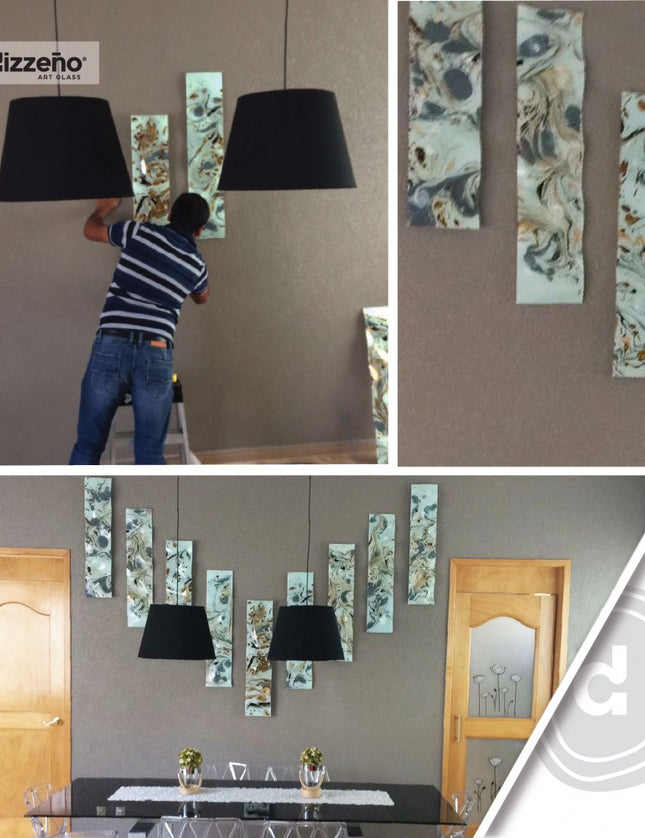 SET TIRAS BAMBOO HUESO STA CRUZ 9 PZ