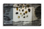 ESPEJO ARCAICO AVEJENTADO FONDO NEGRO 86X156 CM