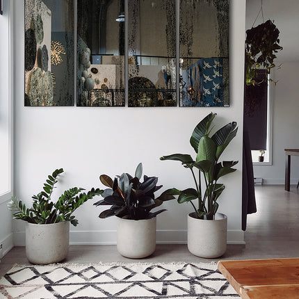 SET ESPEJOS ARCAICOS 4 PIEZAS