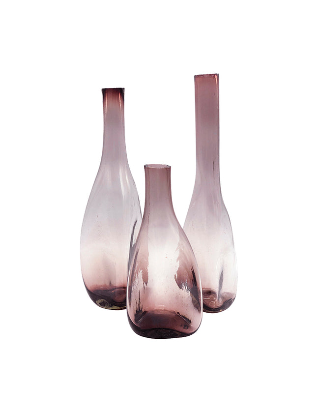 SET JARRONES TRIANGULAR 3 PZAS